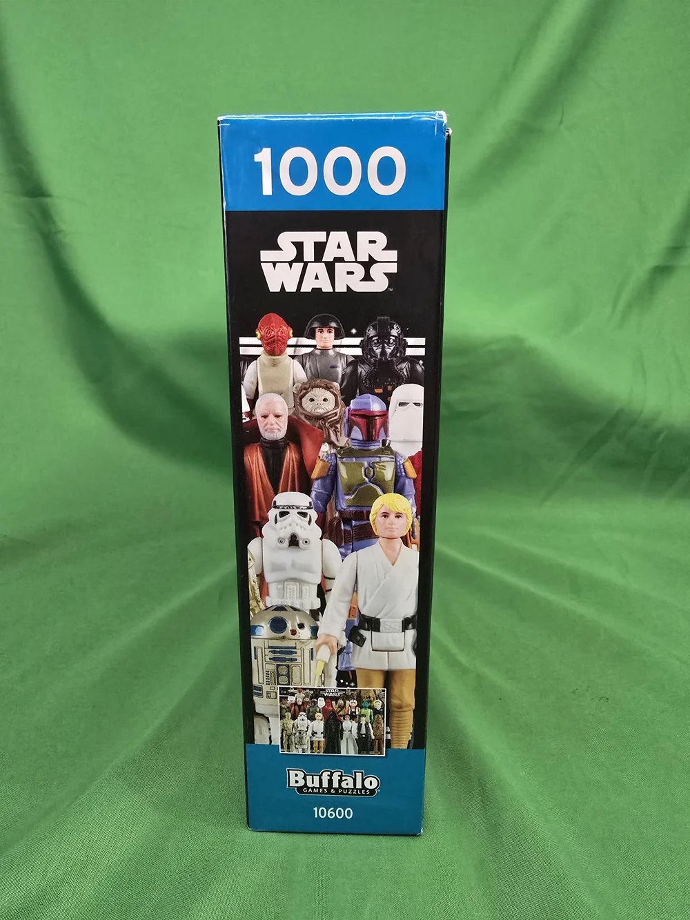 Star Wars Vintage Action Figures 1000 Piece Puzzle Buffalo Games 10600 Disney